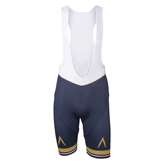 Aqua Blue Sport Kurzarmtrikot 2017 und Kurze Tragerhose shwarz